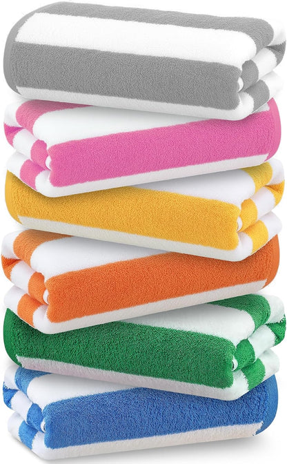 Antfuny Turkish Beach Towels Vacation Essentials Quick Dry Sand Free Oversized Bath Pool Swim Towel Extra Large XL Blanket Adult Travel Cruise Accessories Must Haves Clearance Stuff Necessities - Colors C