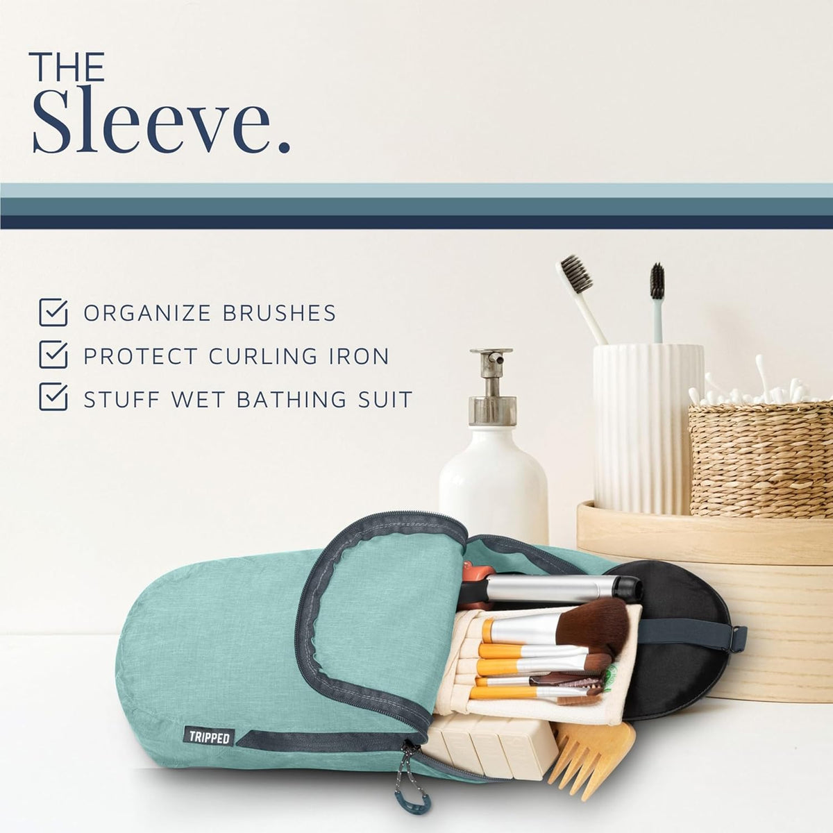 Toiletry Bag Kit Set: Hanging Travel Toiletry Bag + 311 TSA Cosmetic Liquid Bag + Ultralight Accessory Organizer Pouch