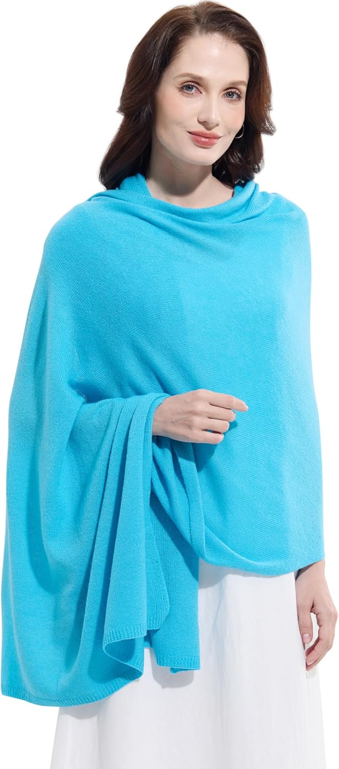 Soft Cashmere Blend Wrap Chic Scarf Stole for Women Wayfarer Travel Extra Large 87"x28" - Colors A