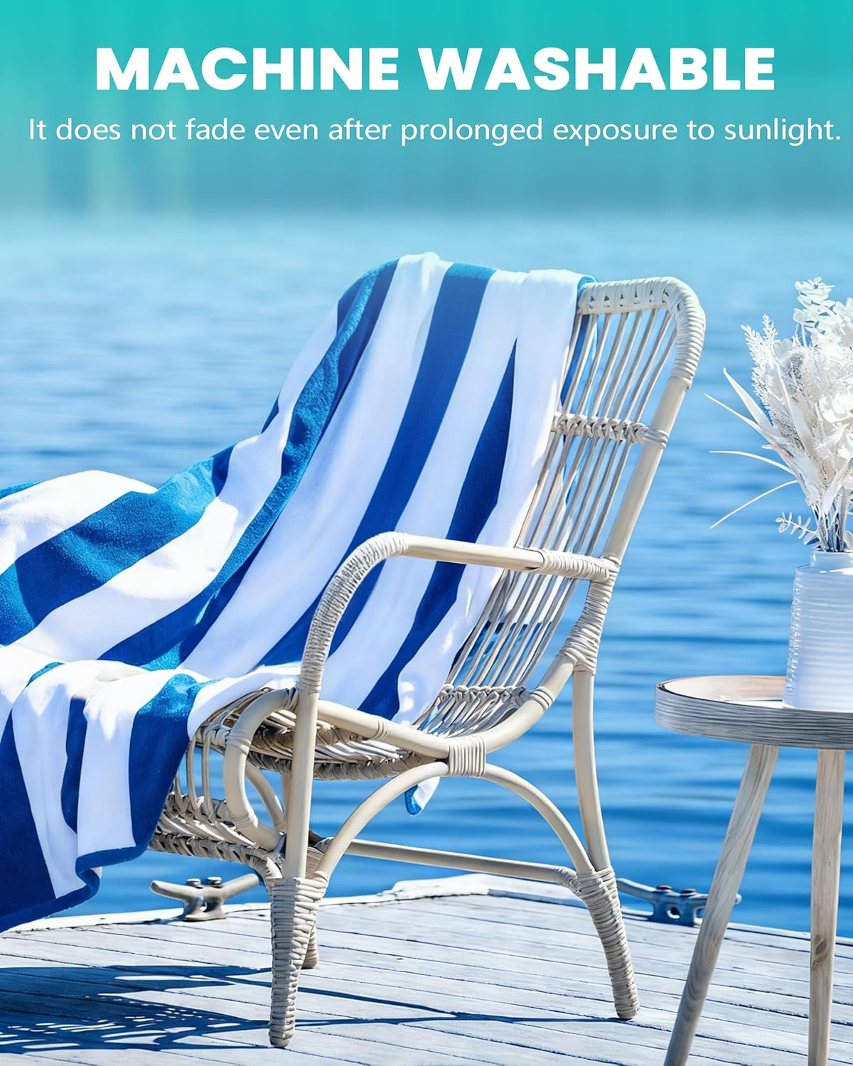 Antfuny Turkish Beach Towels Vacation Essentials Quick Dry Sand Free Oversized Bath Pool Swim Towel Extra Large XL Blanket Adult Travel Cruise Accessories Must Haves Clearance Stuff Necessities - Colors C
