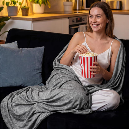 Bedsure Silky Soft Summer Cooling Blanket for Hot Sleepers, Rayon Derived from Bamboo Cold Throw Blanket for Couch, Lightweight Bed Cooling Throw Camping Picnic Travel Outdoor Dorm Essentials, 50x70