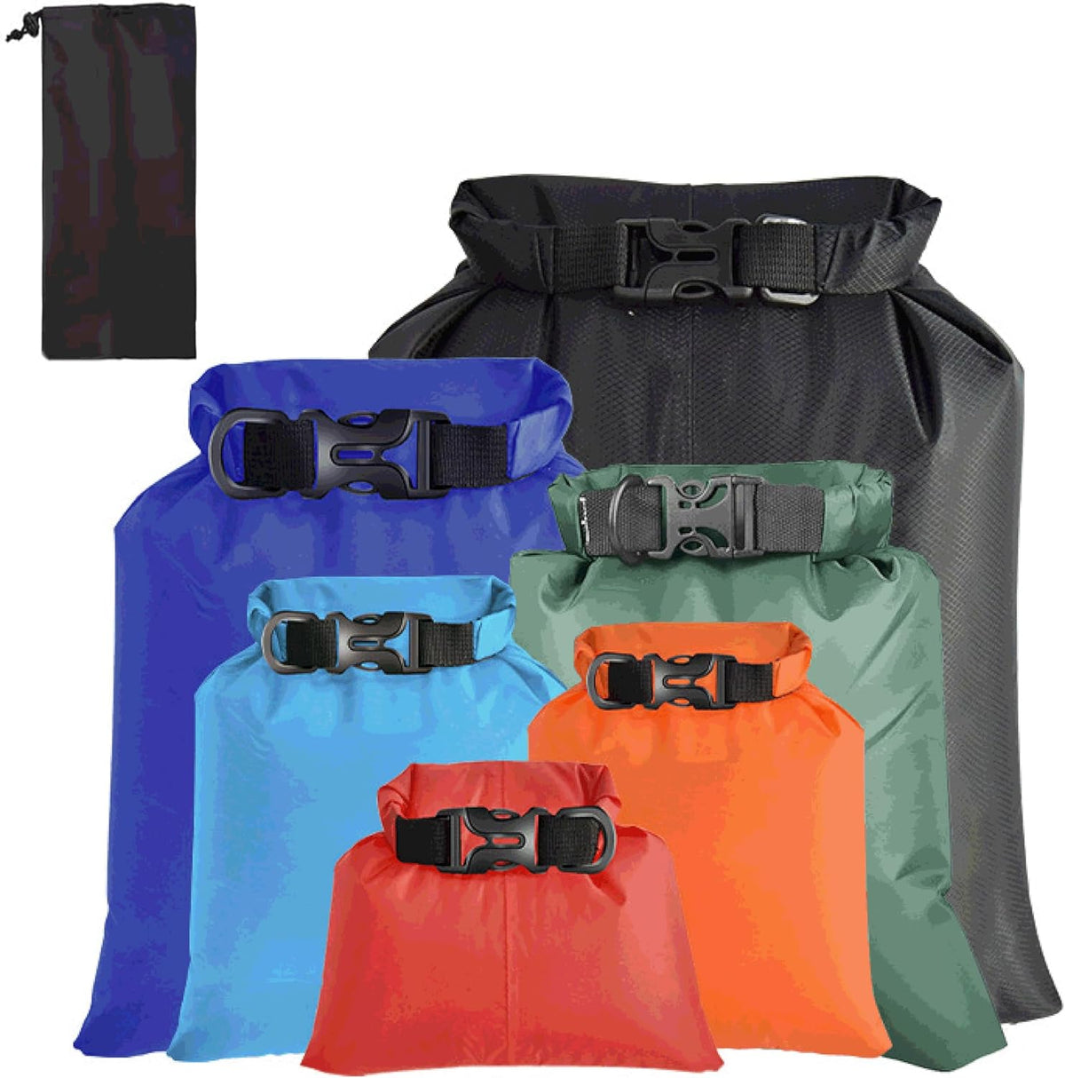 Dry Bags Waterproof, Lightweight Dry Bags for Kayaking Waterproof，Outdoor Waterproof Bag for Kayaking Hiking Boating Camping
