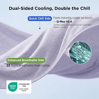Bedsure Silky Soft Summer Cooling Blanket for Hot Sleepers, Rayon Derived from Bamboo Cold Throw Blanket for Couch, Lightweight Bed Cooling Throw Camping Picnic Travel Outdoor Dorm Essentials, 50x70