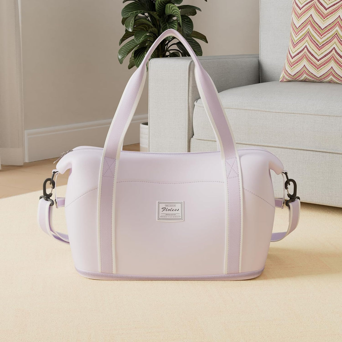 Travel Duffel Bag, Sports Tote Gym Bag, Shoulder Weekender Overnight Bag for Women - Colors A