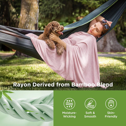 Bedsure Silky Soft Summer Cooling Blanket for Hot Sleepers, Rayon Derived from Bamboo Cold Throw Blanket for Couch, Lightweight Bed Cooling Throw Camping Picnic Travel Outdoor Dorm Essentials, 50x70