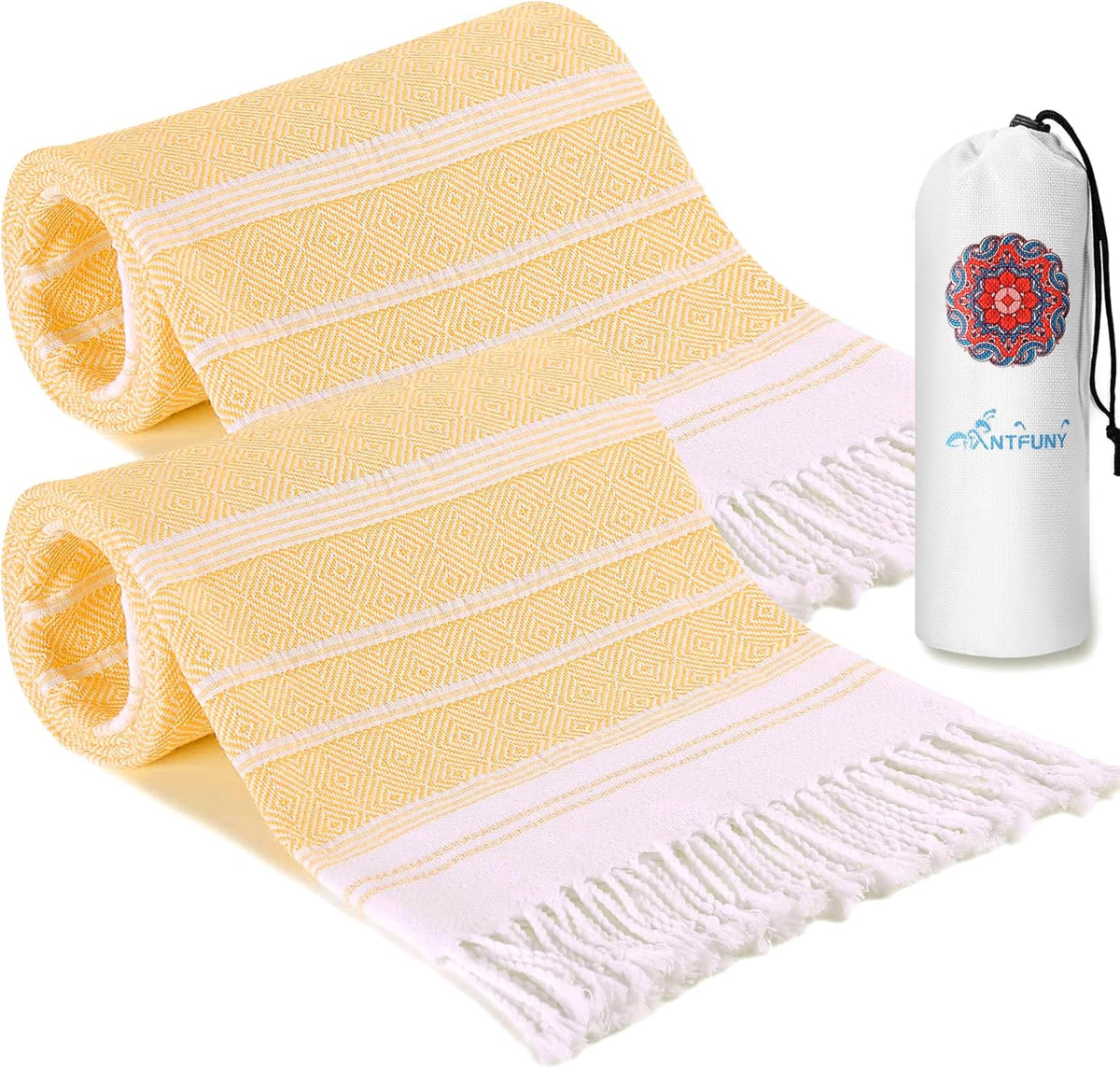 Antfuny Turkish Beach Towels Vacation Essentials Quick Dry Sand Free Oversized Bath Pool Swim Towel Extra Large XL Blanket Adult Travel Cruise Accessories Must Haves Clearance Stuff Necessities - Colors B