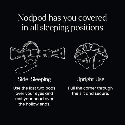 Patented Gentle Pressure Sleep Mask, Weighted Eye Mask