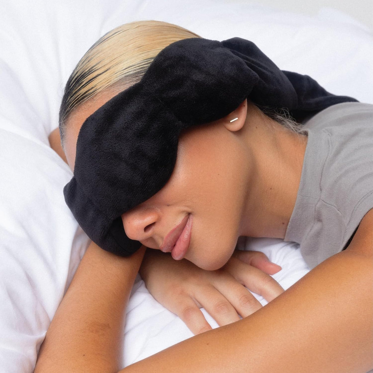 Patented Gentle Pressure Sleep Mask, Weighted Eye Mask