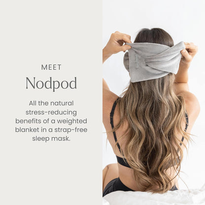 Patented Gentle Pressure Sleep Mask, Weighted Eye Mask