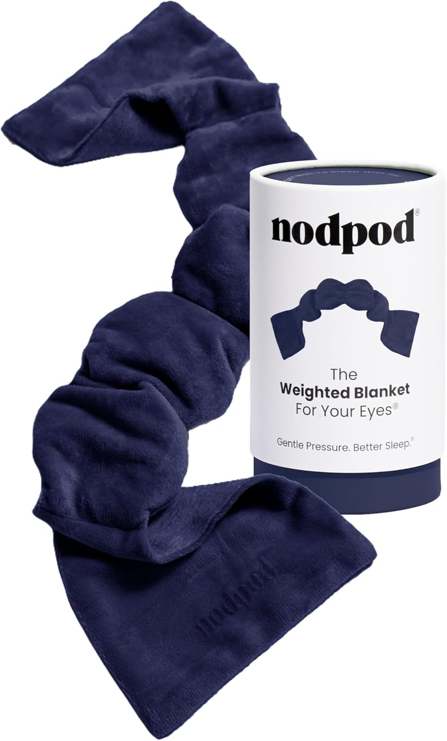 Patented Gentle Pressure Sleep Mask, Weighted Eye Mask