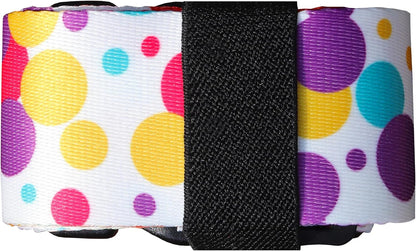 Luggage Straps for Suitcases TSA Approved Easy Pack Organized Suitcase Strap, Luggage Strap, Luggage Belt Strap, Bag Straps for Luggage. Buckle Straps Travel Accessories (Gradient Dot)