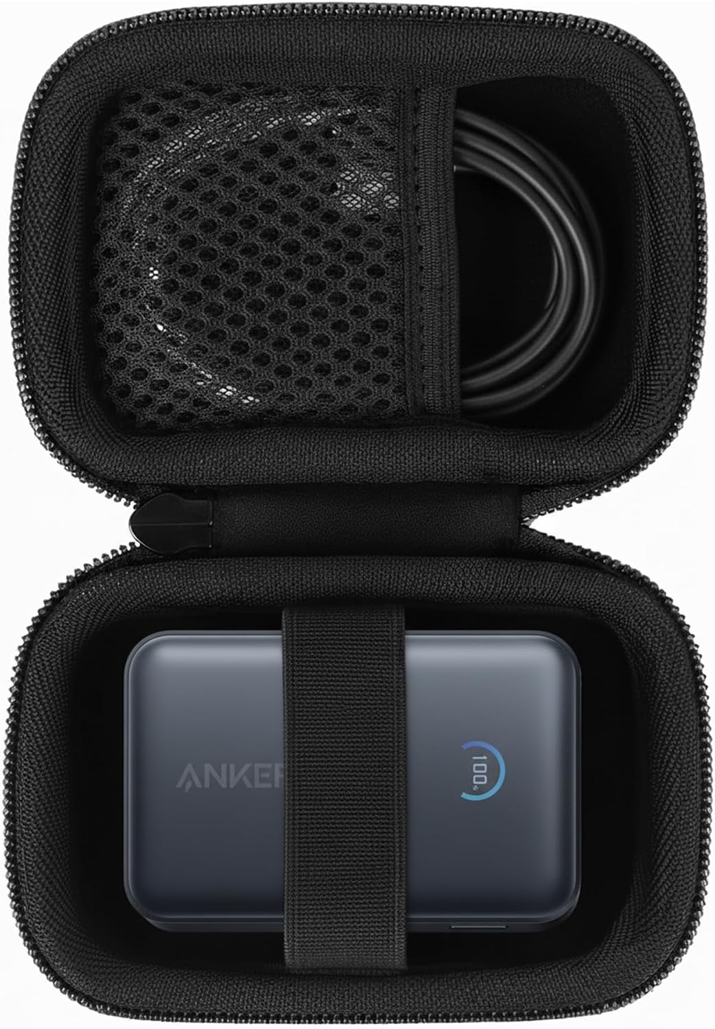 Hard Travel Case for Anker Nano Power Bank 10,000mAh 45W,Black