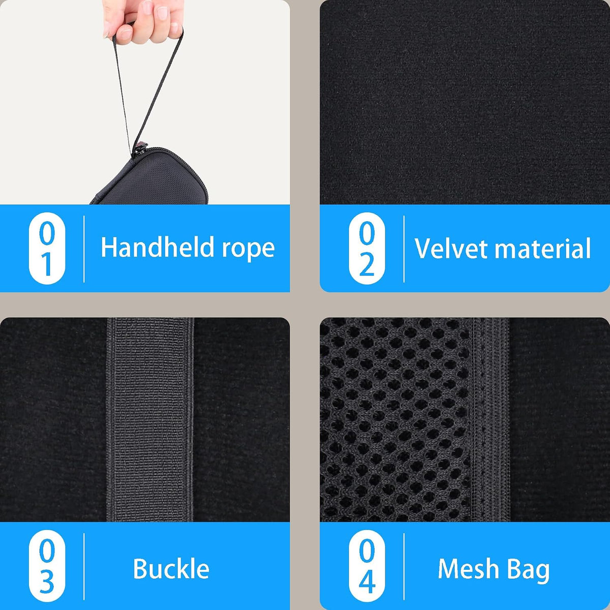 Hard Travel Case for Anker Nano Power Bank 10,000mAh 45W,Black