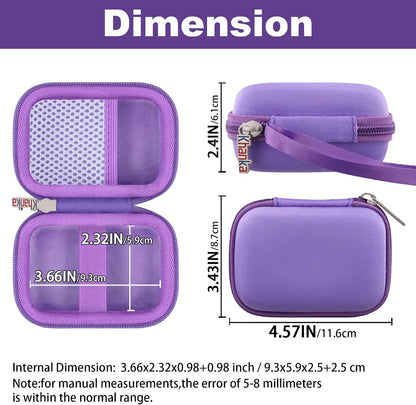 Hard Travel Case for Anker Nano Power Bank 10,000mAh 45W,Black