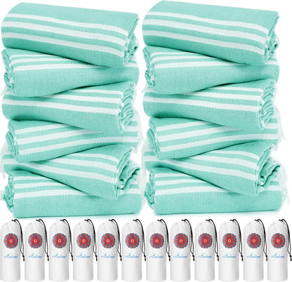 Antfuny Turkish Beach Towels Vacation Essentials Quick Dry Sand Free Oversized Bath Pool Swim Towel Extra Large XL Blanket Adult Travel Cruise Accessories Must Haves Clearance Stuff Necessities - Colors C