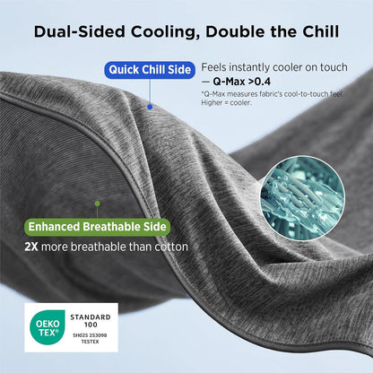 Bedsure Silky Soft Summer Cooling Blanket for Hot Sleepers, Rayon Derived from Bamboo Cold Throw Blanket for Couch, Lightweight Bed Cooling Throw Camping Picnic Travel Outdoor Dorm Essentials, 50x70