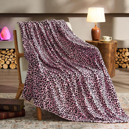 BEDELITE Fleece Blanket Black Throw Blankets for Couch & Bed, Luxury Plush Cozy Fuzzy Blanket 50x60 inches, Super Soft Warm Lightweight Throw Blanket for Travel Camping - Colors B