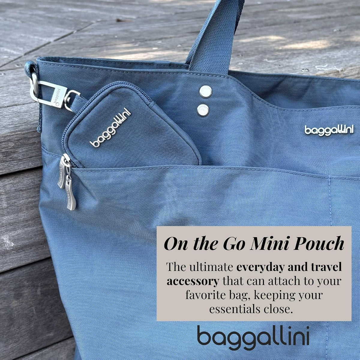 Baggallini womens On the Go Mini Pouch