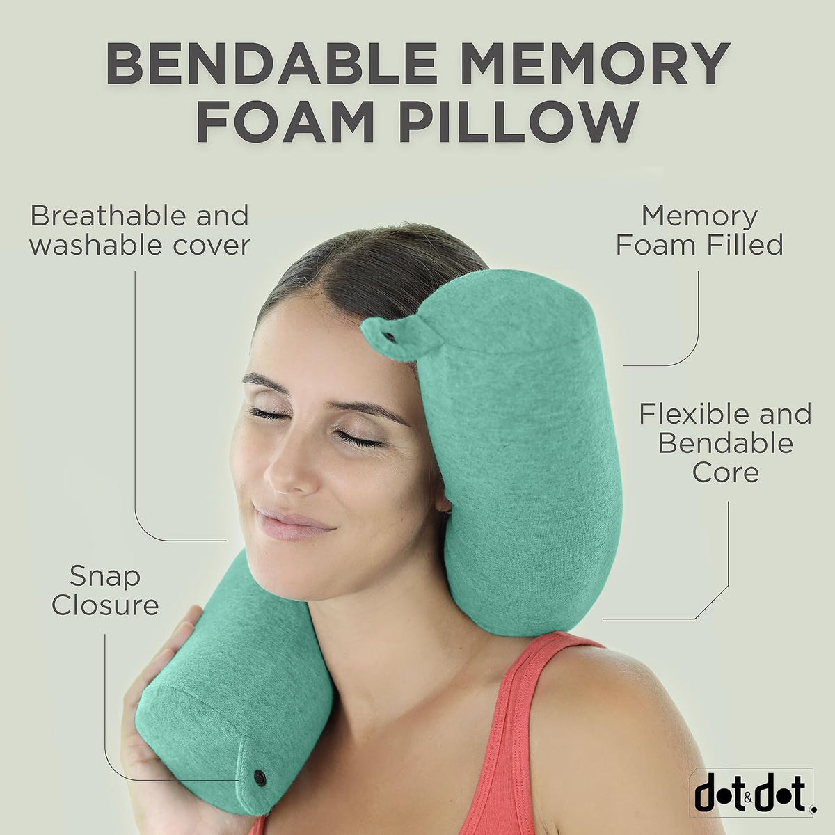 Travel Pillow and Blanket Set, 2-in-1 Airplane Travel Essentials with Soft Flannel Travel Blanket, Inflatable Pillow, Compact Carry Bag with Carabiner for Flights, Camping, Cruise Ship, Car