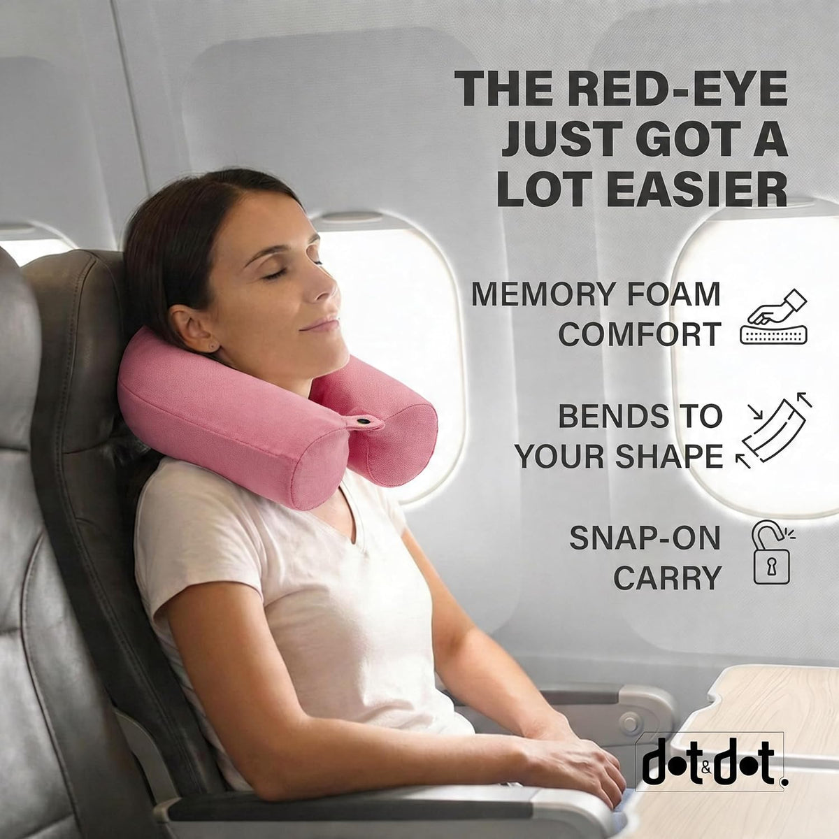 Travel Pillow and Blanket Set, 2-in-1 Airplane Travel Essentials with Soft Flannel Travel Blanket, Inflatable Pillow, Compact Carry Bag with Carabiner for Flights, Camping, Cruise Ship, Car