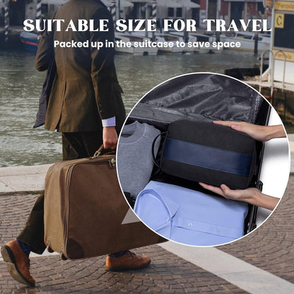 Vorspack Toiletry Bag for Men - Water Resistant Travel Bag for Toiletries, Accessories, Travel Essentials, Gifts - Black