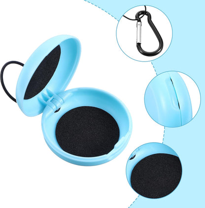 4 Pcs Earplug Case, Portable Loop Ear Plug Carrying Case, Work