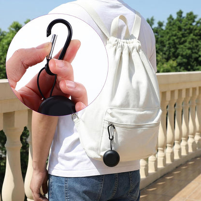 4 Pcs Earplug Case, Portable Loop Ear Plug Carrying Case, Work