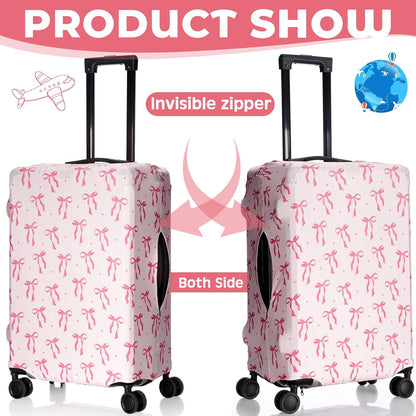 3 Pieces Travel Luggage Cover, S/medium/L;Vintage Theme;Multicolor