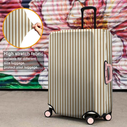 Red Bow Luggage Cover Protector Fit 29-32 Inch, Black