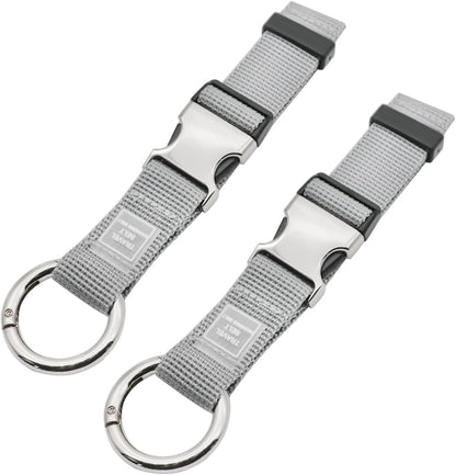 Add-A-Bag Luggage Strap Jacket Gripper, Luggage Straps Baggage Suitcase Belts Travel Accessories - Make Your Hands Free, Easy to Carry Your Extra Bags, Black