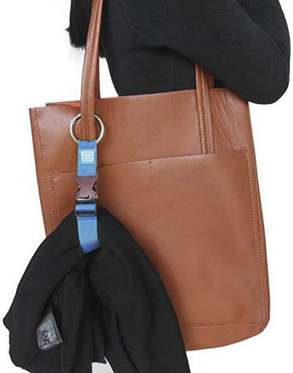 Add-A-Bag Luggage Strap Jacket Gripper, Luggage Straps Baggage Suitcase Belts Travel Accessories - Make Your Hands Free, Easy to Carry Your Extra Bags, Black