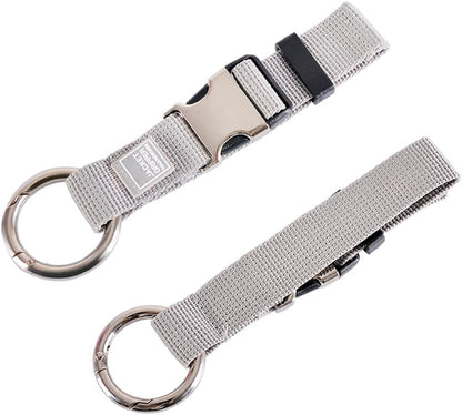 Add-A-Bag Luggage Strap Jacket Gripper, Luggage Straps Baggage Suitcase Belts Travel Accessories - Make Your Hands Free, Easy to Carry Your Extra Bags, Black