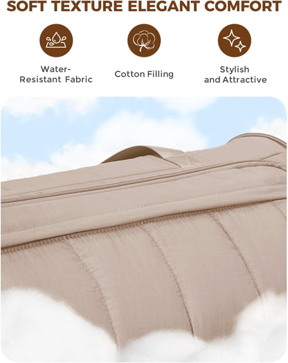 Convertible Garment Bags for Travel with Wet Pocket Carry on Garment Duffle Bag 2 in 1 Puffy Hanging Clothes Travel Bags with Shoe Compartment for Airplanes Business Weekend Gym Wedding (Pink)