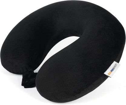 Neck Pillows for Travel-Head Neck Support Travel Pillow for Traveling, Car, Home, Office Adjustable(Navy Blue)