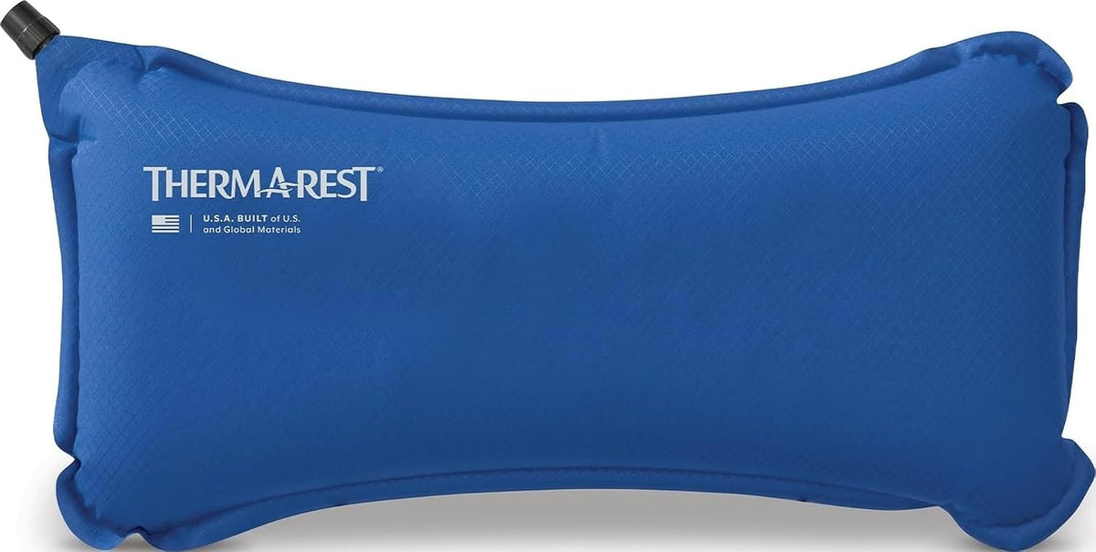 Lumbar Travel Pillow - Self-Inflating Lumbar Support Cushion for Airplane, Car, Office Chair & Travel