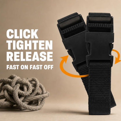 Utility Strap Quick-Release Buckle 72" 6-Pack