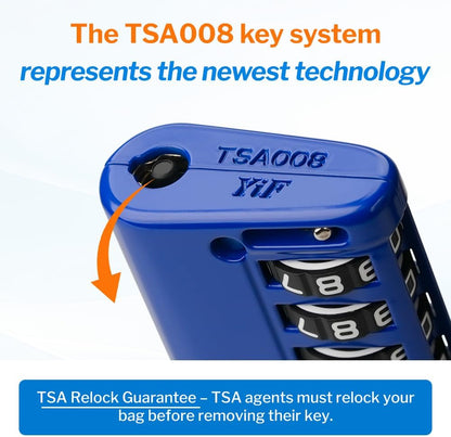 Open Alert TSA Approved Luggage Locks, Black, 4 Pack Locks.