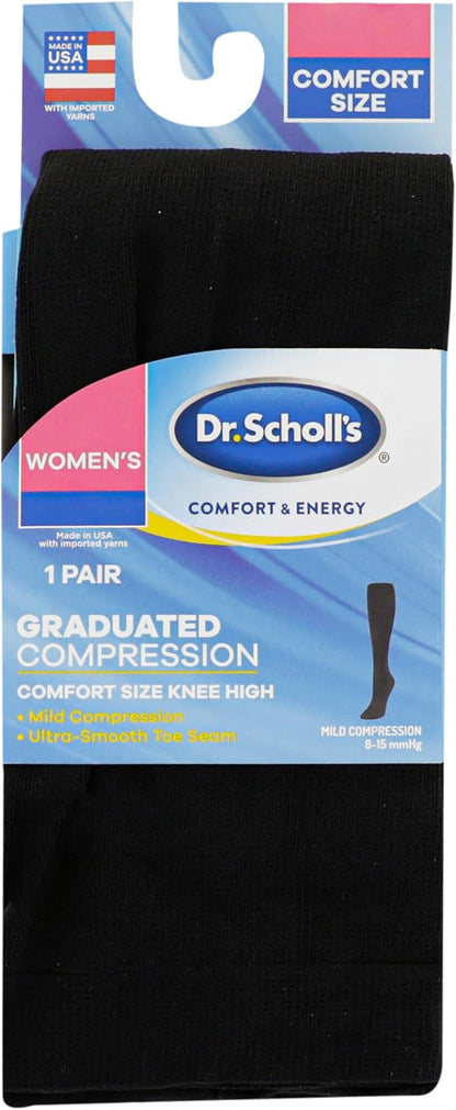 Dr. Scholl's Women's Graduated Compression Knee High Socks