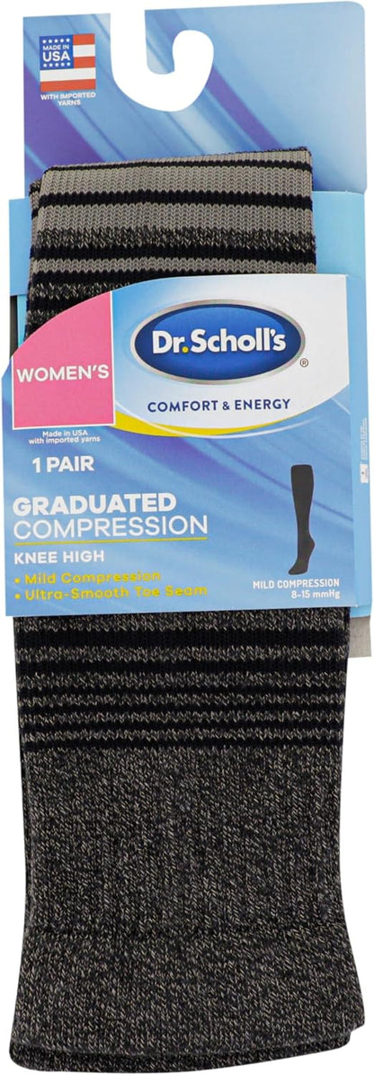Dr. Scholl's Women's Graduated Compression Knee High Socks