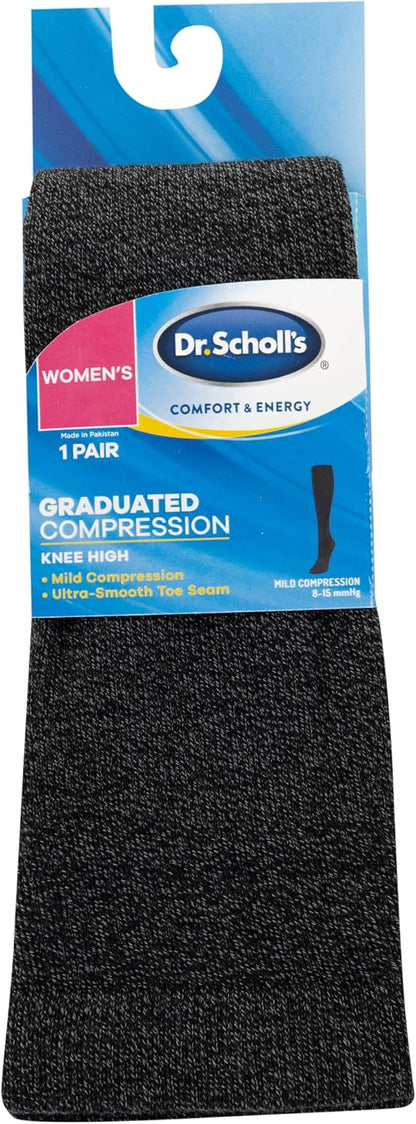 Dr. Scholl's Women's Graduated Compression Knee High Socks