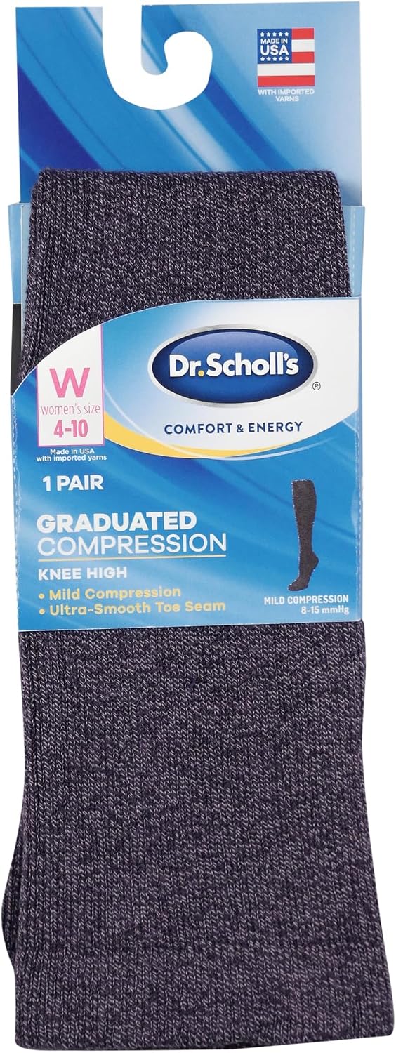 Dr. Scholl's Women's Graduated Compression Knee High Socks