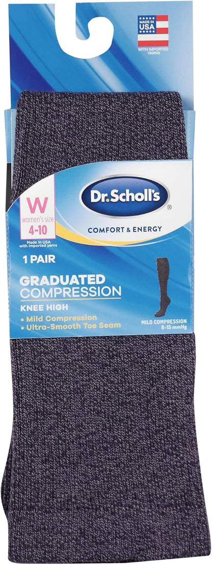 Dr. Scholl's Women's Graduated Compression Knee High Socks