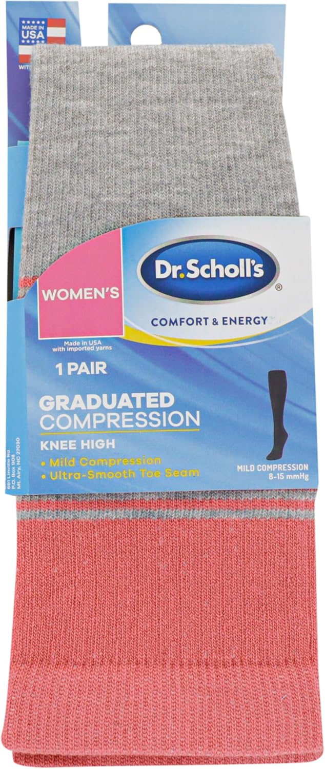 Dr. Scholl's Women's Graduated Compression Knee High Socks