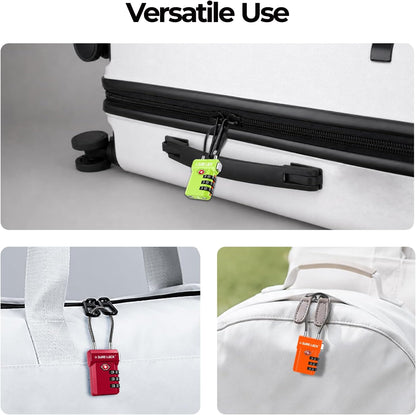 SURE LOCK 3 Digit TSA Approved Luggage Locks