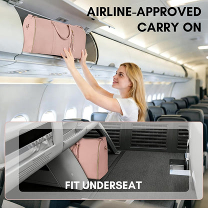 Garment Duffle Bags for Travel, Convertible Carry On Garment Bag