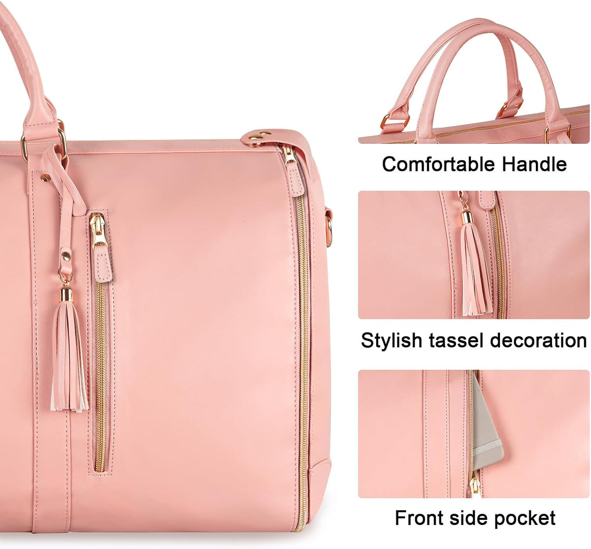 Garment Duffle Bags for Travel, Convertible Carry On Garment Bag