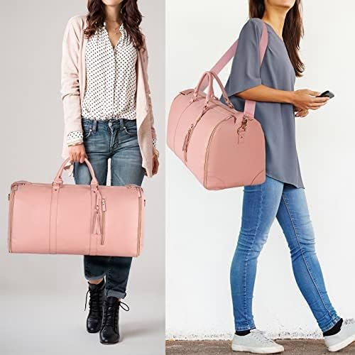 Garment Duffle Bags for Travel, Convertible Carry On Garment Bag