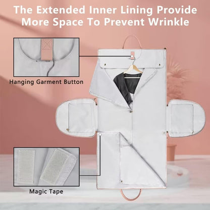 Garment Duffle Bags for Travel, Convertible Carry On Garment Bag