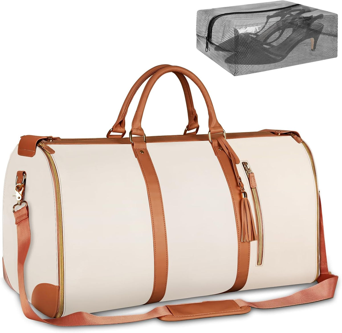 Garment Duffle Bags for Travel, Convertible Carry On Garment Bag