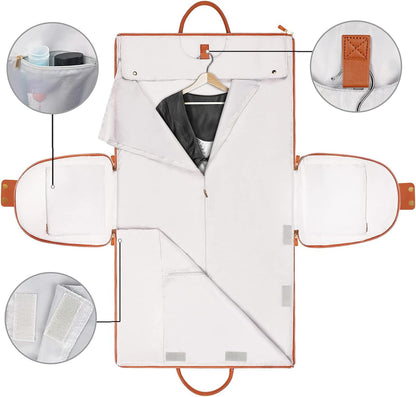 Garment Duffle Bags for Travel, Convertible Carry On Garment Bag